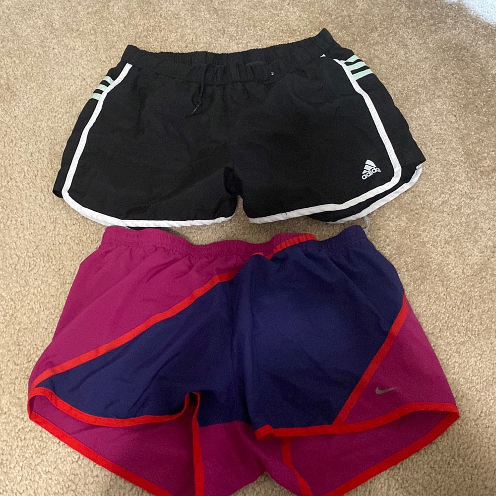 Nike Adidas running short bundle